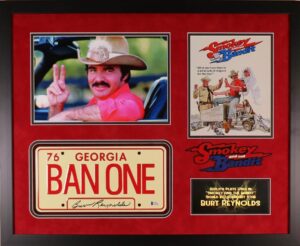 Smokey and The Bandit  License Plate