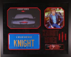 Knight Rider License Plate