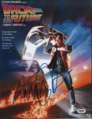 Back to the Future Signed Movie Poster