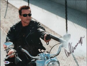 Signed Arnold Schwarzenegger Photo from Terminator Series