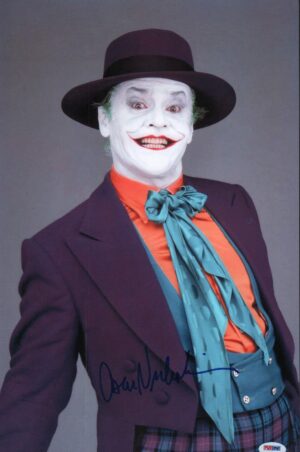 Signed Photo of Jack Nicholson from Batman