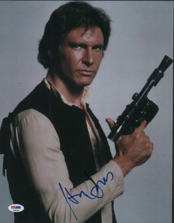 Signed Photo of Harrison Ford, Star Wars Actor and Star