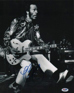 Signed Chuck Berry